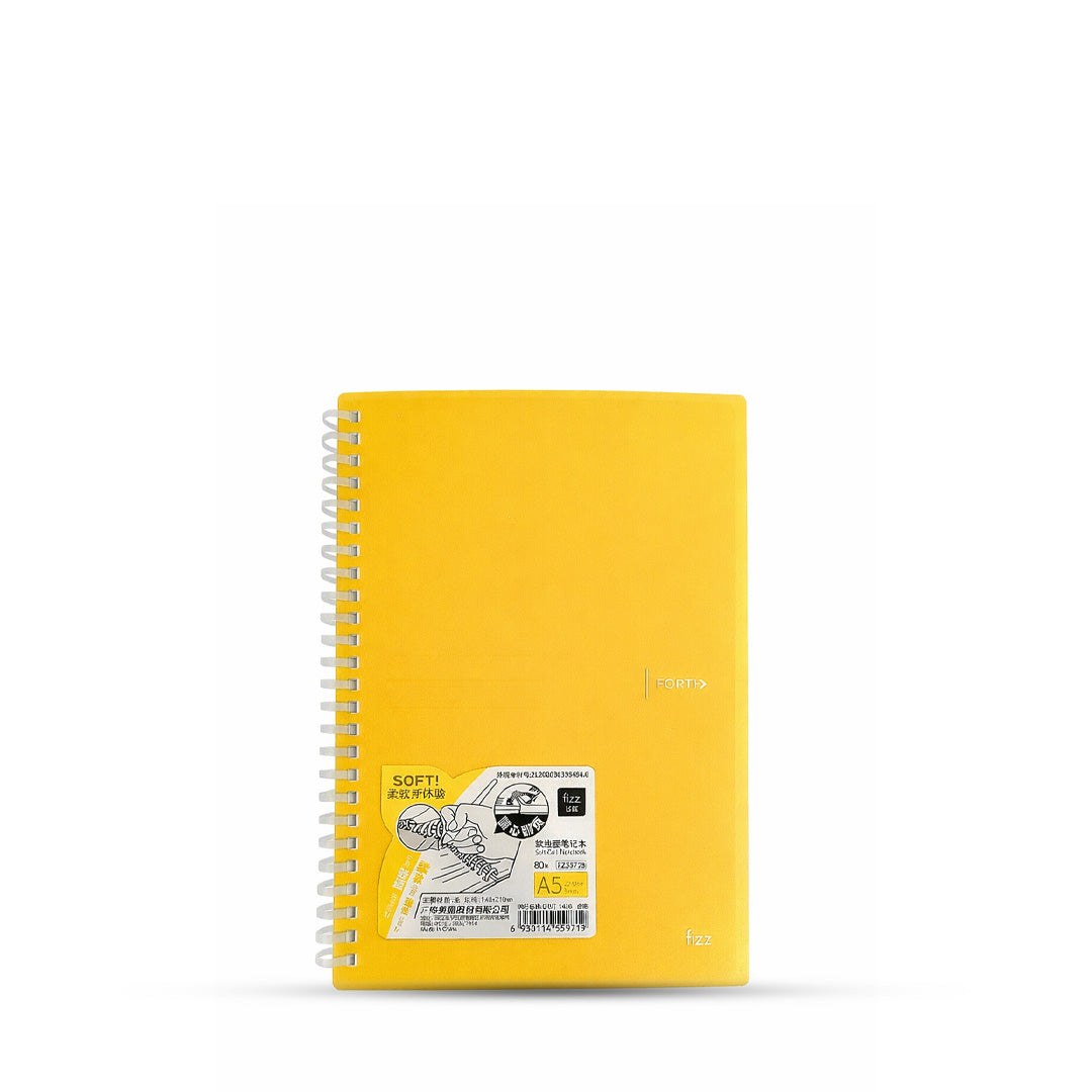 Fizz Soft Cover Spiral Ruled Notebook