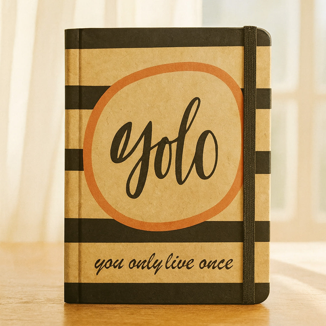 Mooch Quotes A5 Plain Notebook