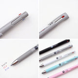 Zebra 2 Color Ball Point Pen - 3C 0.7mm - SCOOBOO - B3A88 - W - PG - Ball Pen