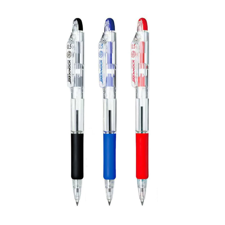 Zebra Ballpoint Pen Jim-Knock - 0.5mm - SCOOBOO - KRBS-100-BL - Ball Pen