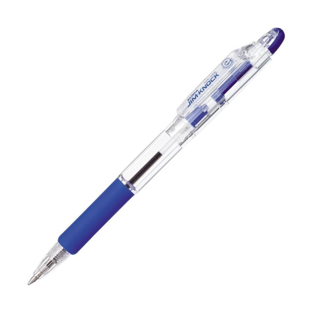 Zebra Ballpoint Pen Jim-Knock - 0.7mm - SCOOBOO - KRB-100-BL - Ball Pen