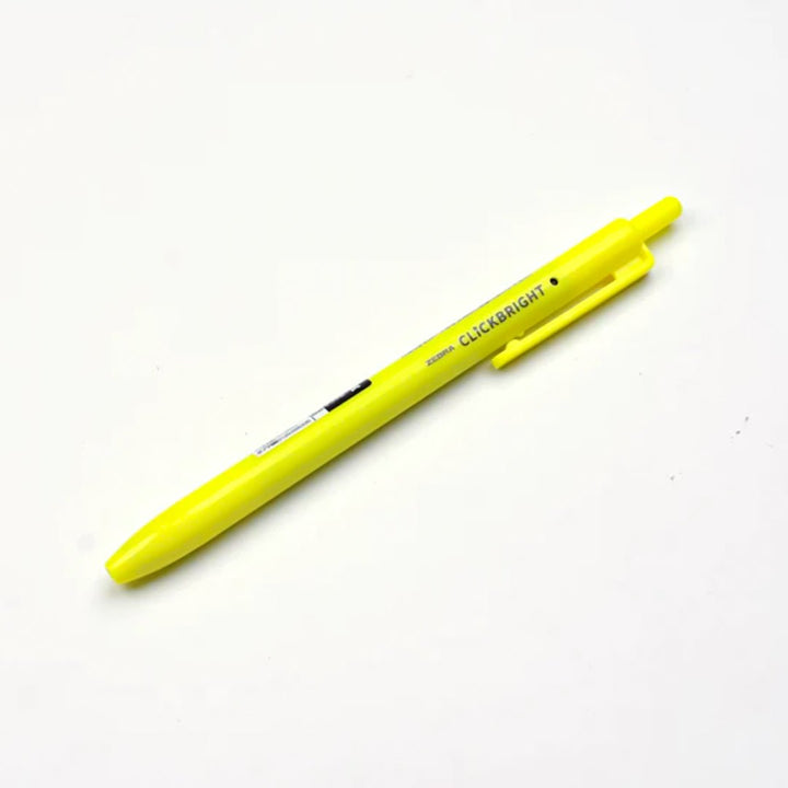 Zebra Click Bright Retractable Highlighters- Pack of 6 - SCOOBOO - WKS30-6C - Highlighter