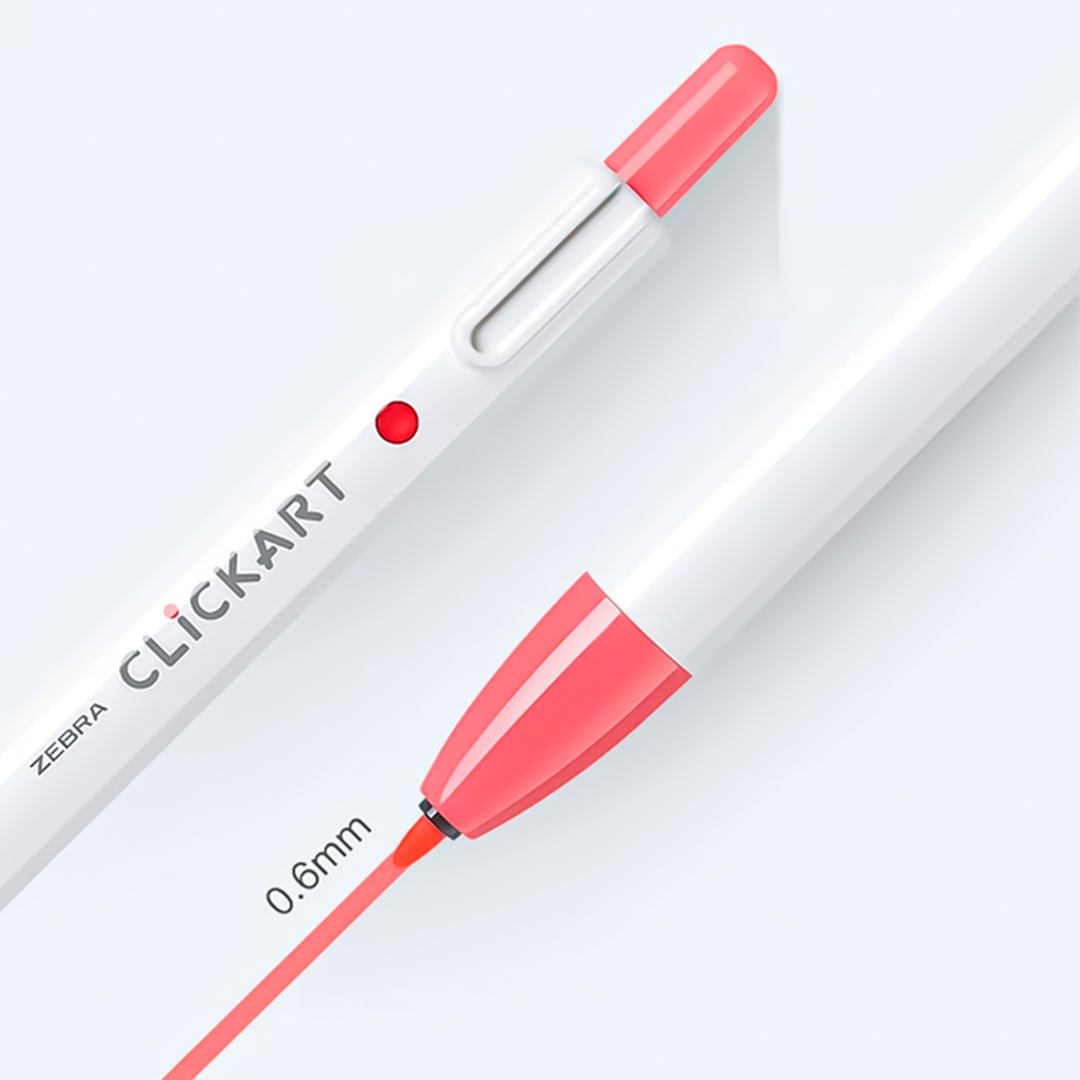 Zebra Clickart Water-Based Pen 48 Colors Case Set - SCOOBOO - WYSS22-48C - Fineliner