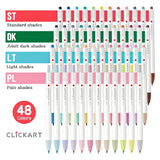 Zebra Clickart Water-Based Pen - SCOOBOO - WYSS22-12CPL - Highlighter