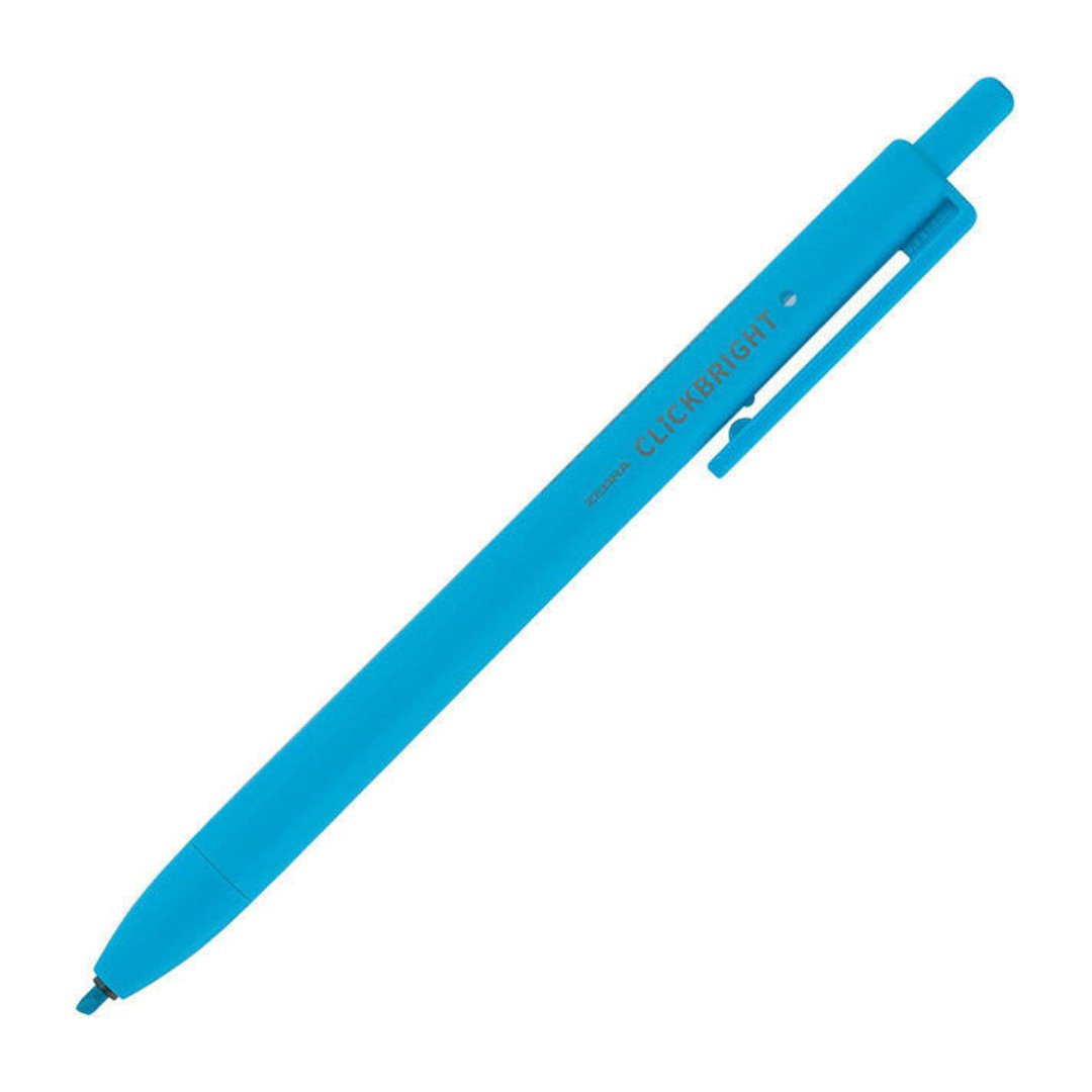 Zebra Clip - Bright Nock Fluorescent Pen - SCOOBOO - WKS30 - LB - Highlighter