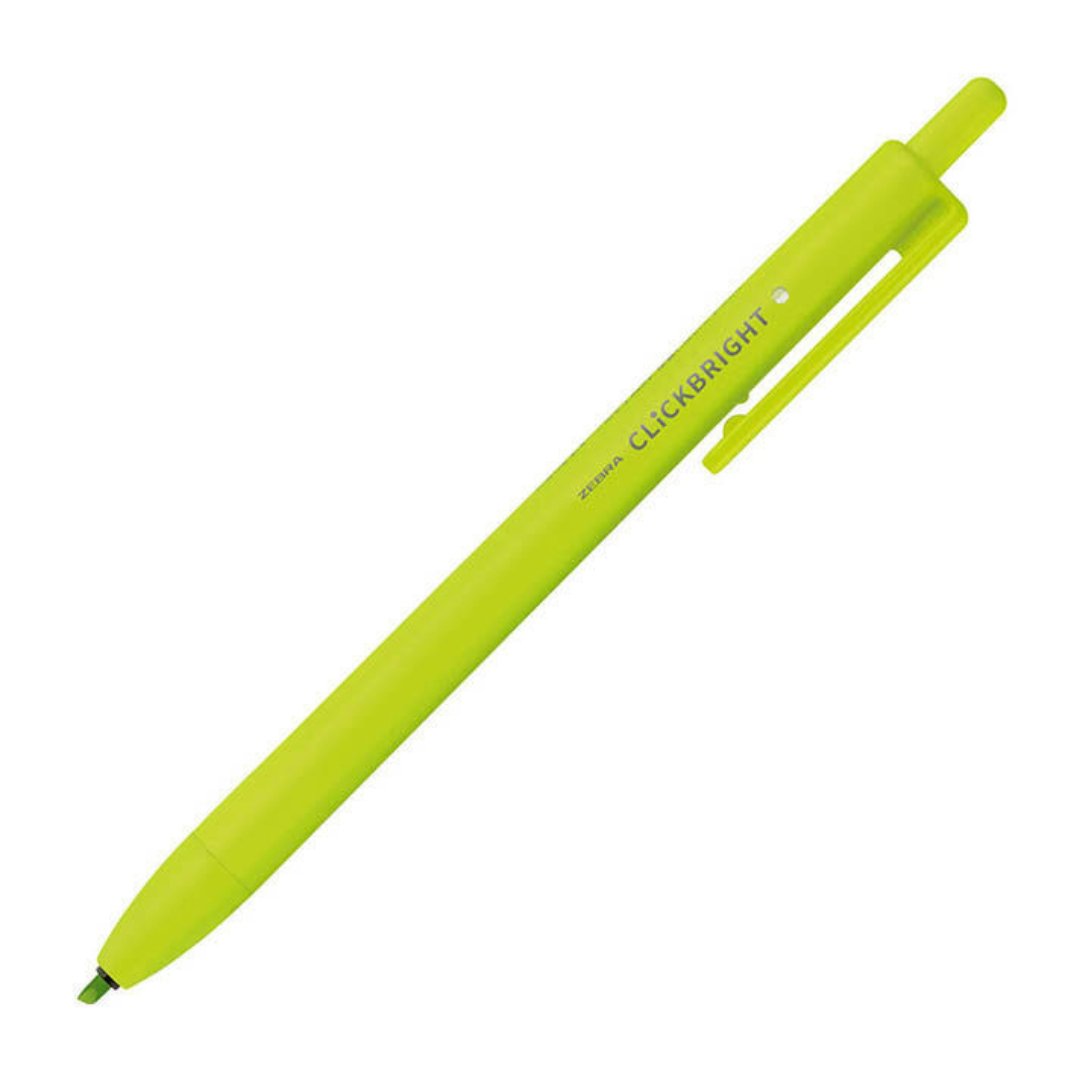Zebra Clip - Bright Nock Fluorescent Pen - SCOOBOO - WKS30 - G - Highlighter