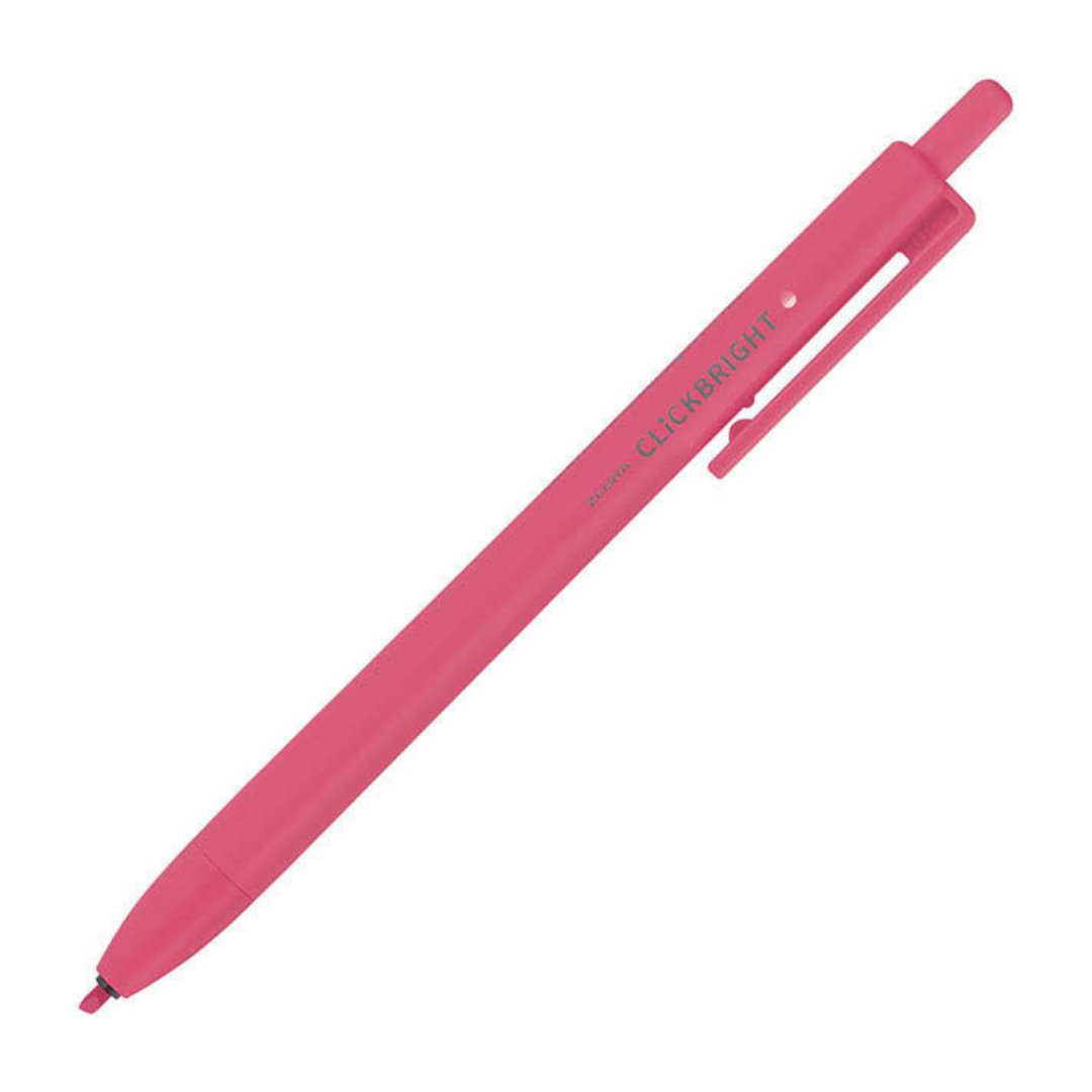 Zebra Clip - Bright Nock Fluorescent Pen - SCOOBOO - WKS30 - P - Highlighter