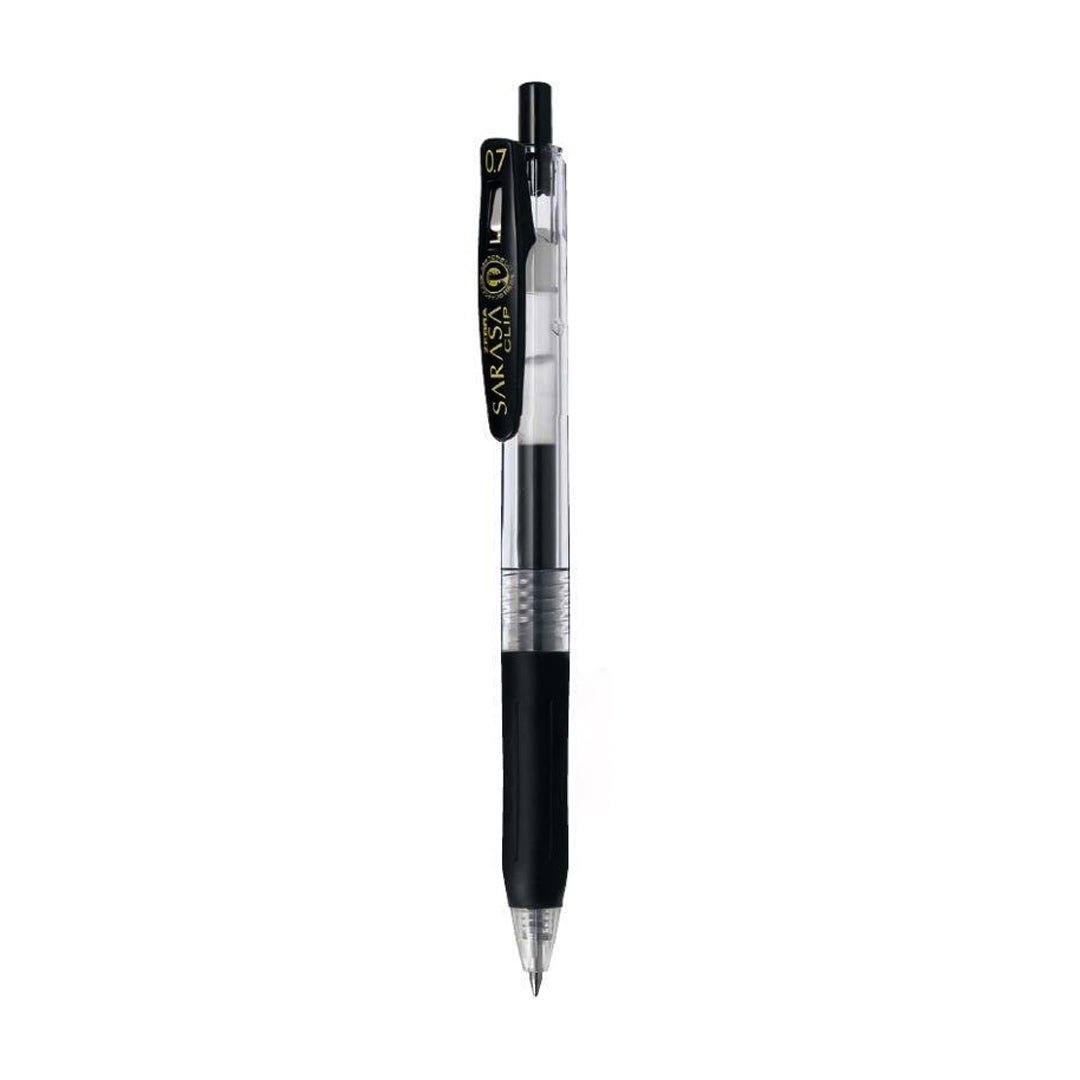 Zebra Clip Gel Ink Roller Pen 0.7mm - SCOOBOO - JJB15-BK - Gel Pens