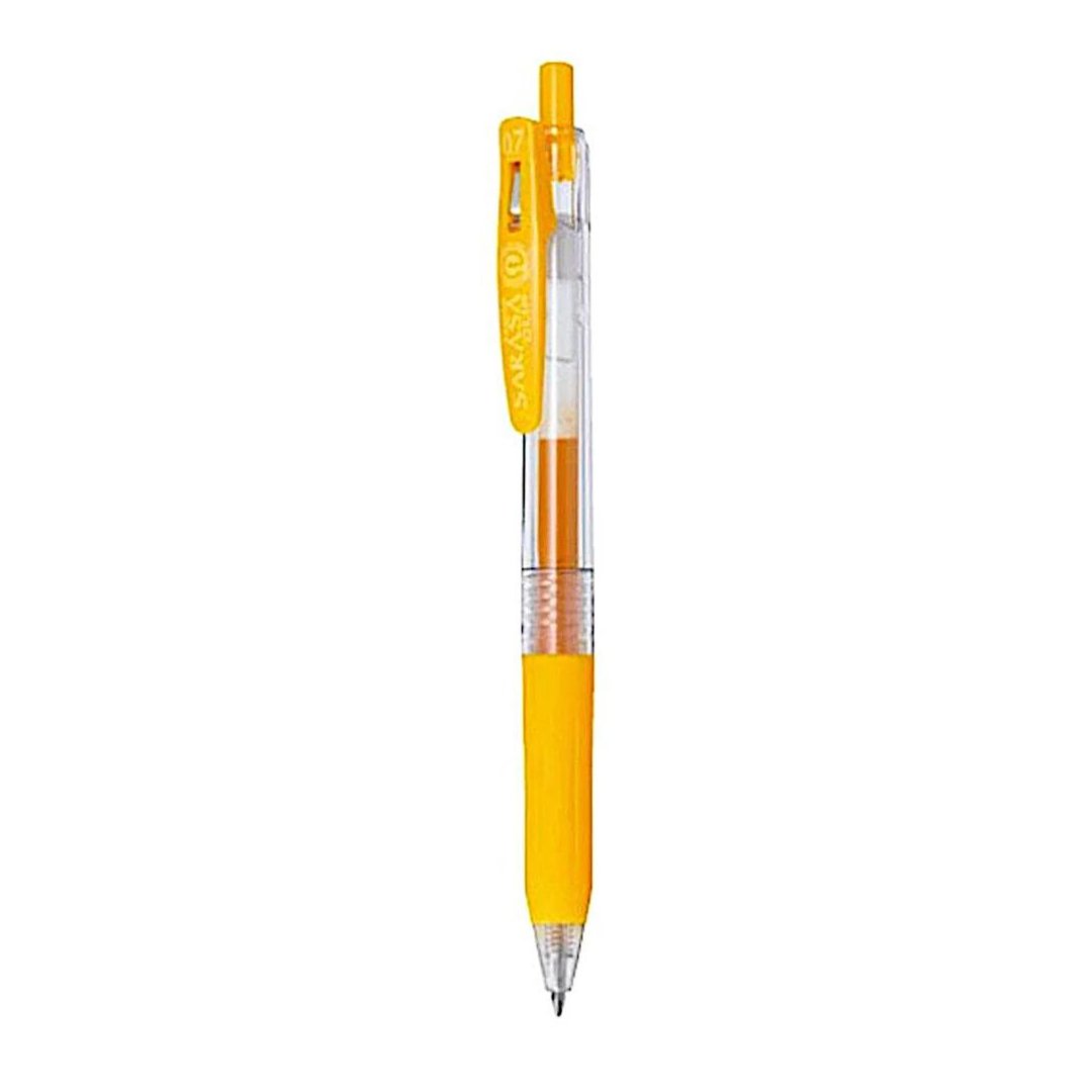 Zebra Clip Gel Ink Roller Pen 0.7mm - SCOOBOO - JJB15-Y - Gel Pens