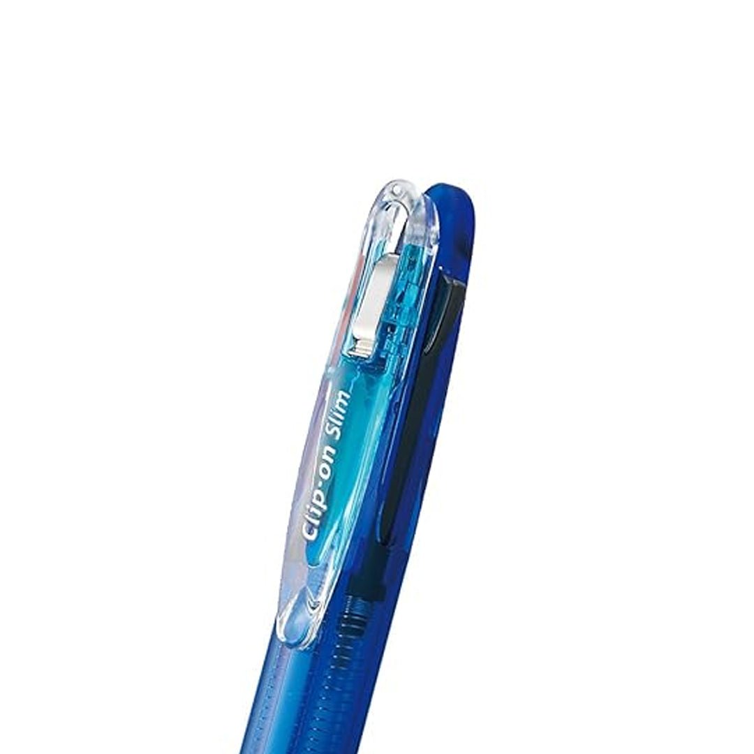 Zebra Clip - on Slim 3C Ballpoint Pen - SCOOBOO - B3A5 - BL - Ball Pen