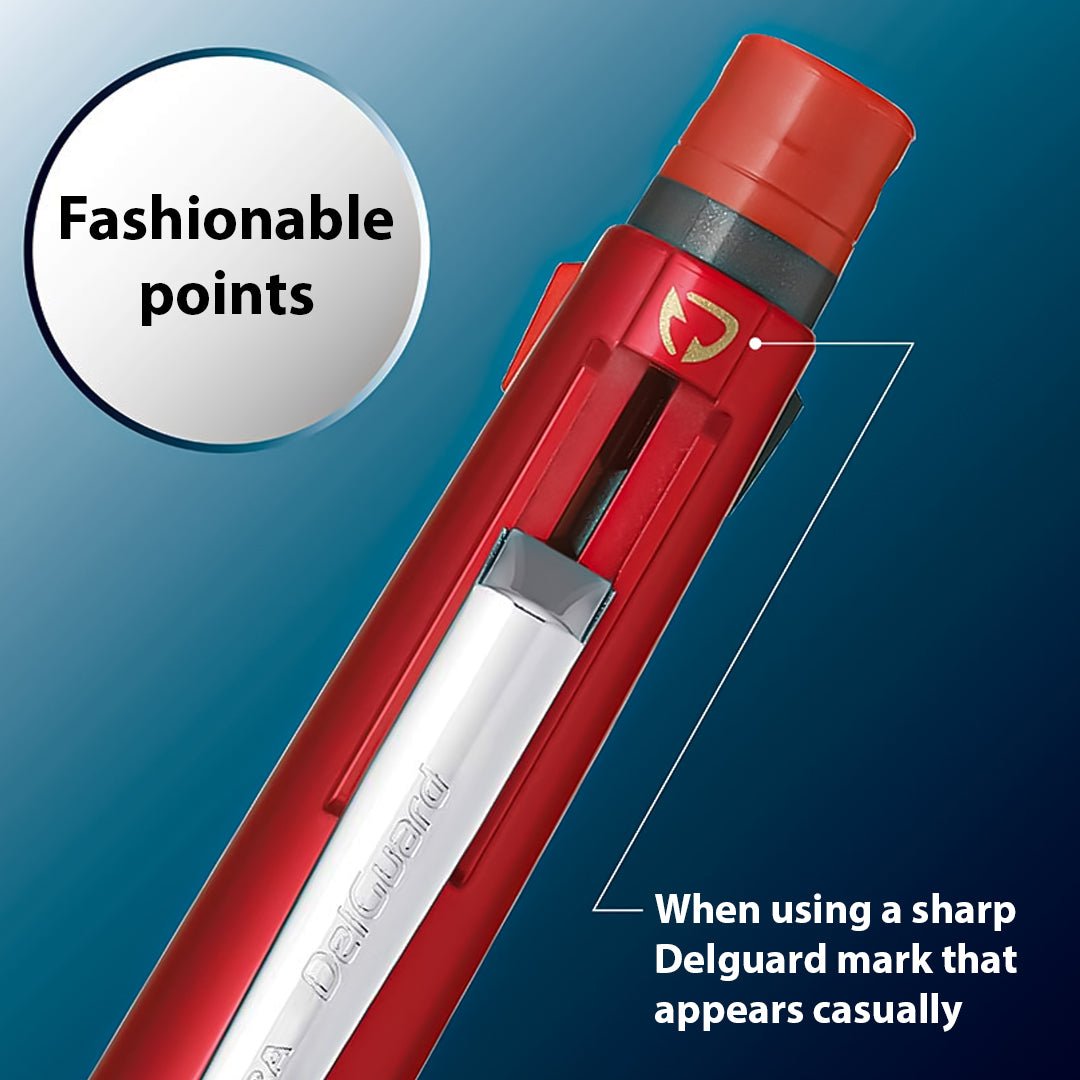 Zebra Delguard + 2C Multifunctional Mechanical Pencil - SCOOBOO - P-B2SA85-W - Mechanical Pencil