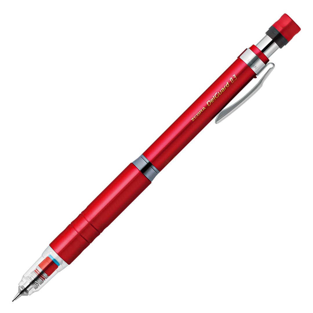 Zebra Delguard Type-Lx Mechanical Pencil - SCOOBOO - P-MAS86-R - Mechanical Pencil