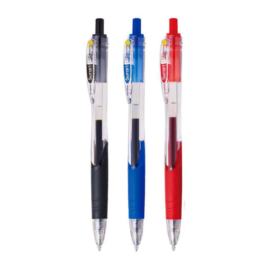 Zebra Emulsion Ink Ball-Point Pen,1.0mm - SCOOBOO - BNB11-BLUE - Ball Pen