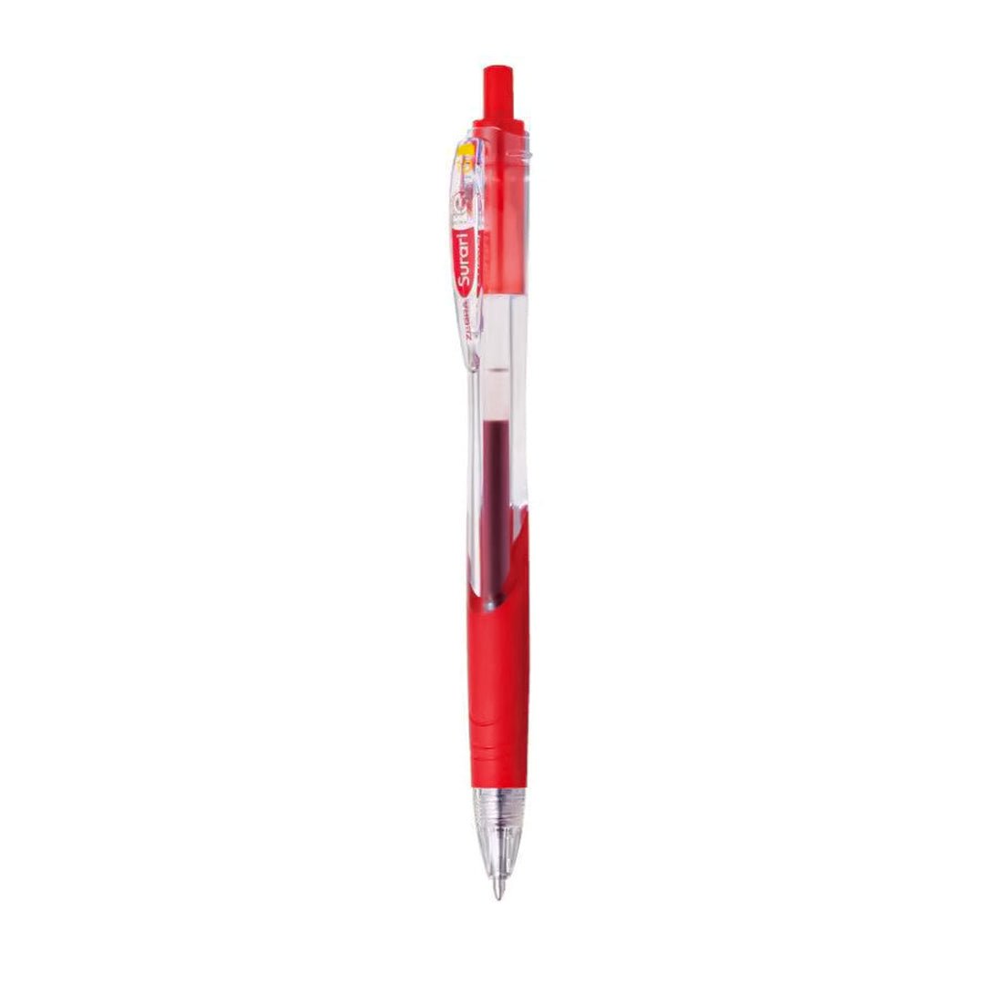 Zebra Emulsion Ink Ball-Point Pen,1.0mm - SCOOBOO - BNB11-RED - Ball Pen