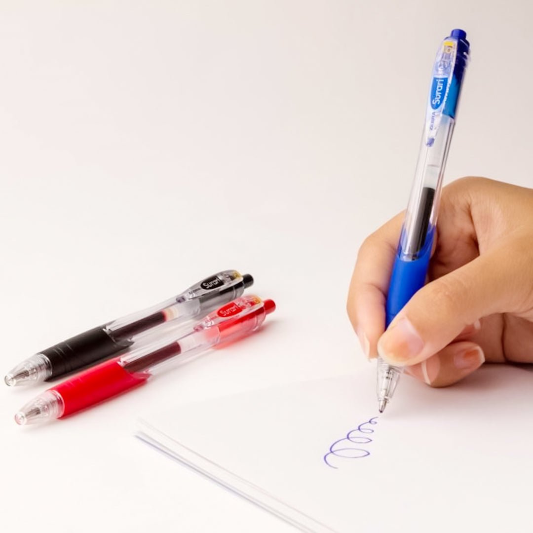 Zebra Emulsion Ink Ball-Point Pen,1.0mm - SCOOBOO - BNB11-BK - Ball Pen