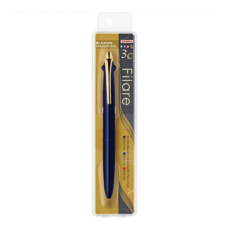 Zebra Filare 3-color Ballpoint Pen 0.7mm - SCOOBOO - P-B3A12-BL* - Ball Pen