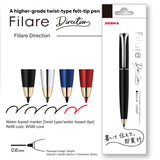 Zebra Filler Direction Water-Based Pen - SCOOBOO - P-WYSS68-R* - Fineliner