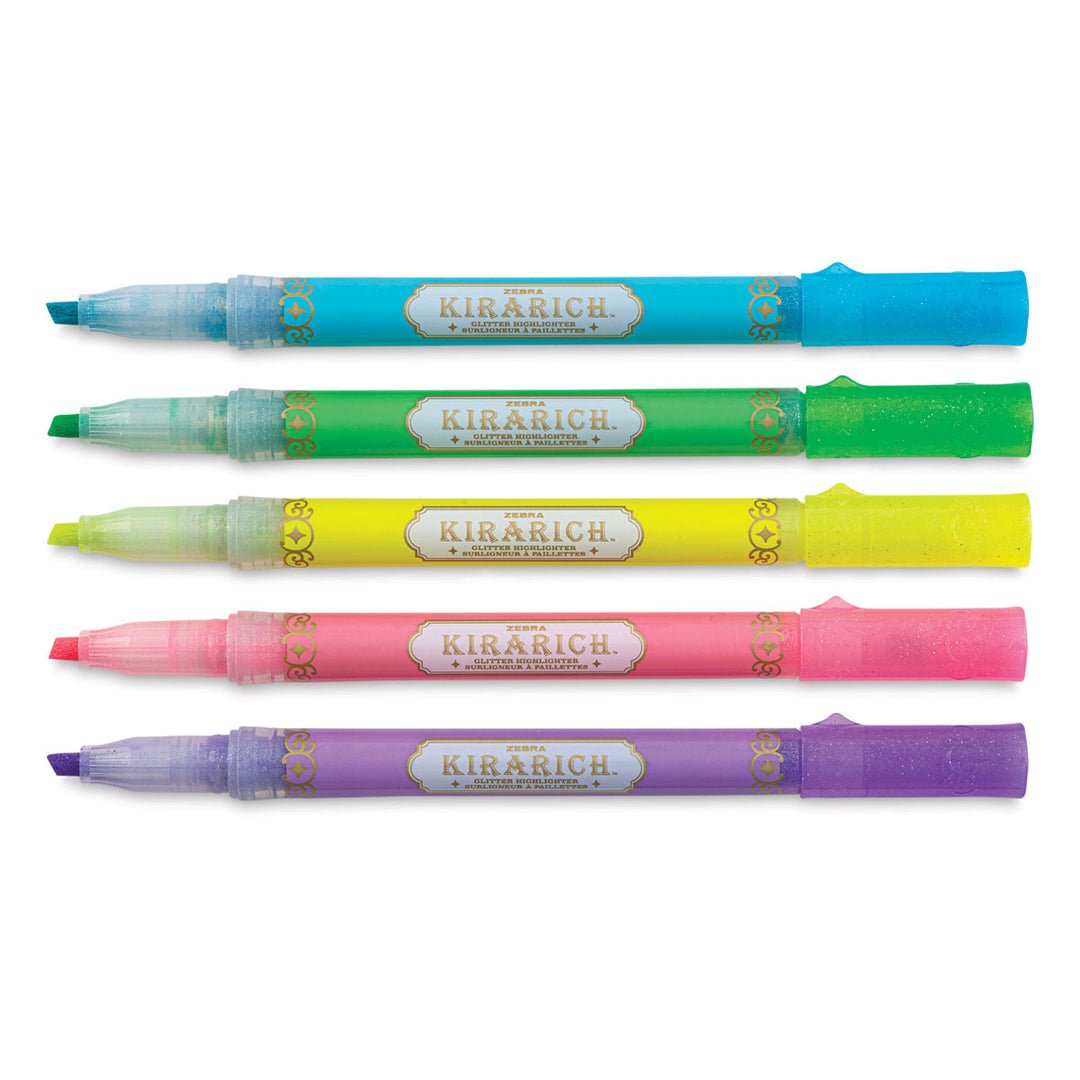 Zebra Kirarich Shining Highlighter Pack of 2 - SCOOBOO - WKS18-BL - Highlighter