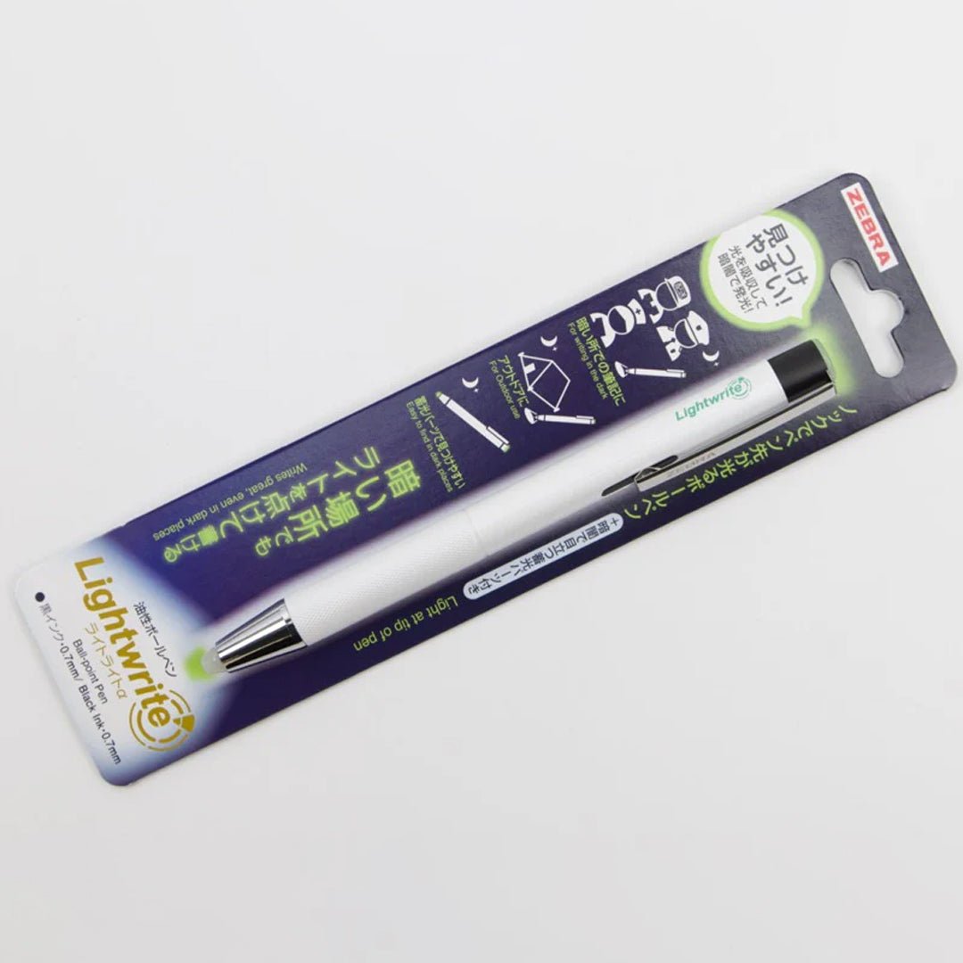 Zebra Lightwrite 0.7mm Ball Point Pen - SCOOBOO - P - BA96 - W - Ball Pen