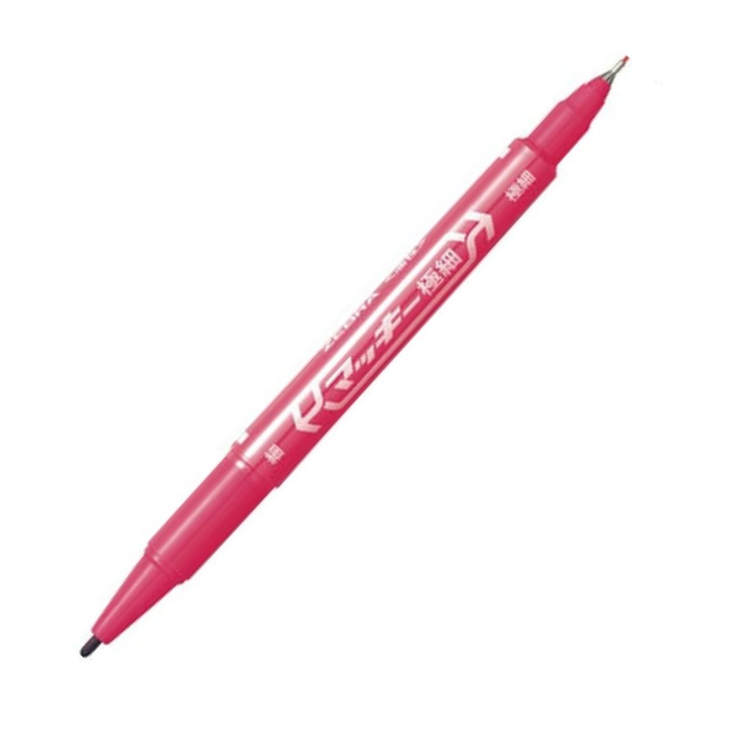 Zebra Mackie Extra Fine Permanent Marker - SCOOBOO - MO-120-MC-P - Permanent Markers