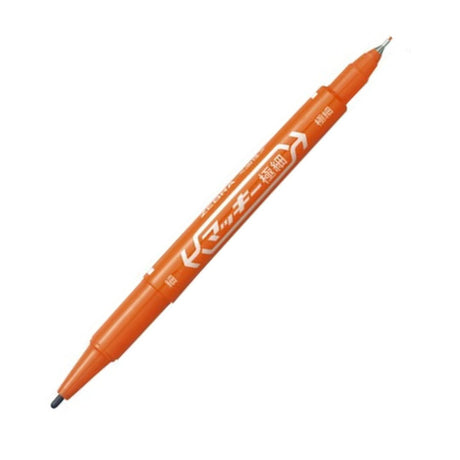 Zebra Mackie Extra Fine Permanent Marker - SCOOBOO - MO-120-MC-OR - Permanent Markers