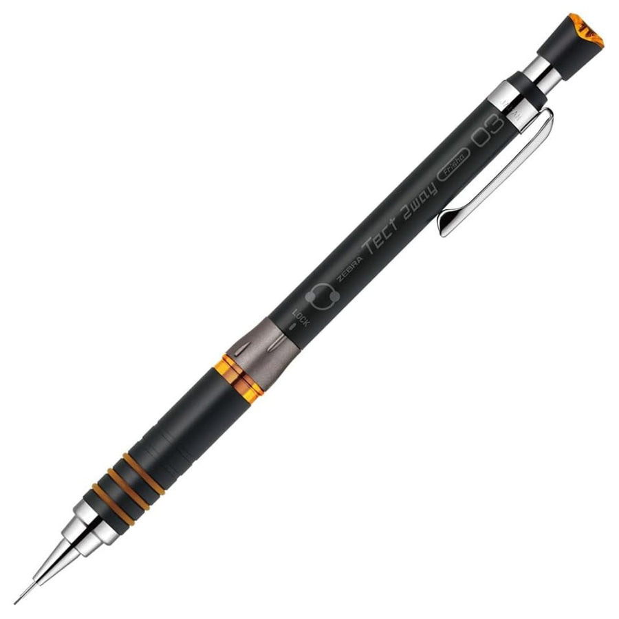 Zebra Mechanical Tect2way Pencil - SCOOBOO - MAS41-23-BKO - Mechanical Pencil