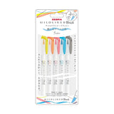 Zebra Mildliner 5 Colour Set - SCOOBOO - WFT8-N-5C-N - Fineliner