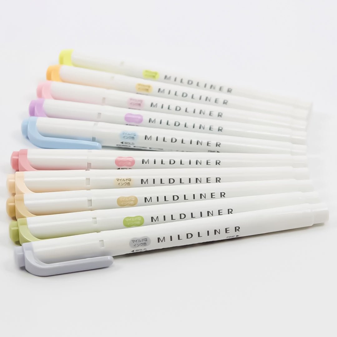 Zebra Mildliner 5 Colour Set - SCOOBOO - WKT7-5C-NTC - Fineliner