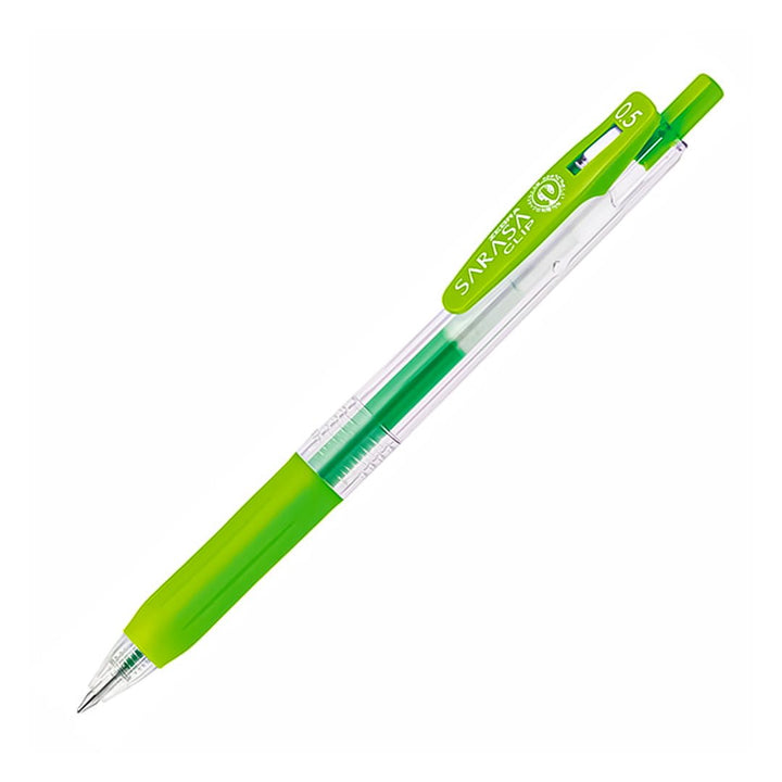Zebra Neon Sarasa Clip 0.5mm Gel Ink Pen - SCOOBOO - B-JJ15-NG - Gel Pens