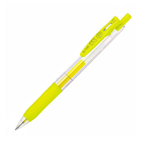 Zebra Neon Sarasa Clip 0.5mm Gel Ink Pen - SCOOBOO - B-JJ15-NY - Gel Pens