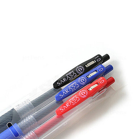 Zebra Sarasa Clip 0.5 3 Color Pen Set - SCOOBOO - JJ15 - 3CA - Gel Pens