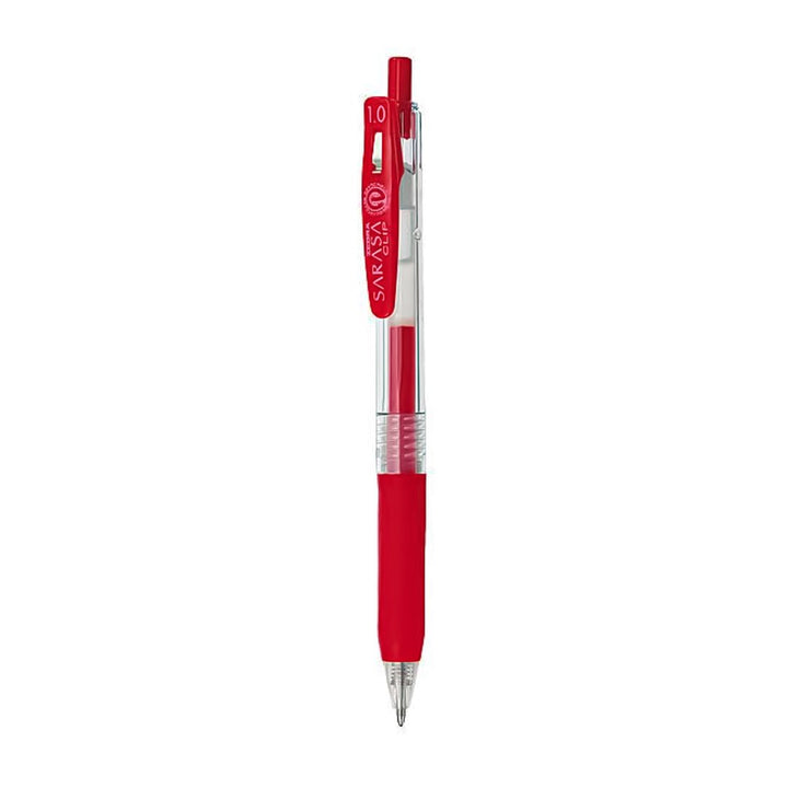 Zebra Sarasa Clip Gel Pen 1.0mm - SCOOBOO - JJE15-R - Gel Pens