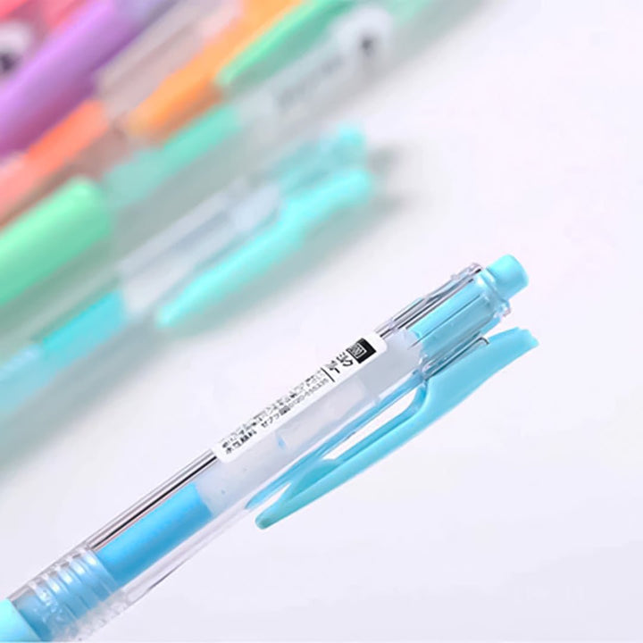 Zebra Sarasa Clip Milk Color Pack 0.5mm Gel Pens - SCOOBOO - JJ15-8C-MK - Gel Pens