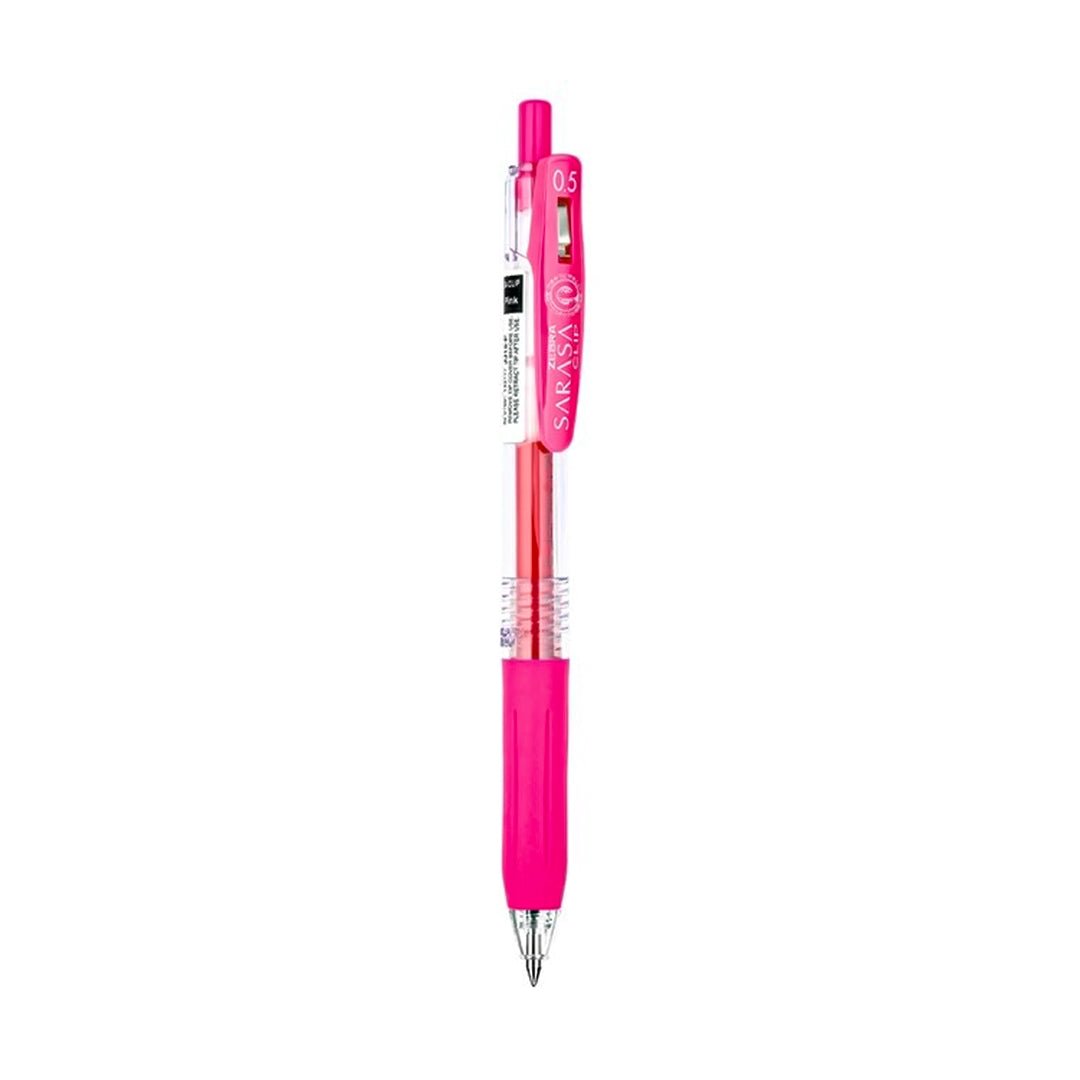 Zebra Sarasa Clip Pen 0.5 mm - SCOOBOO - JJ15-PK - Gel Pens