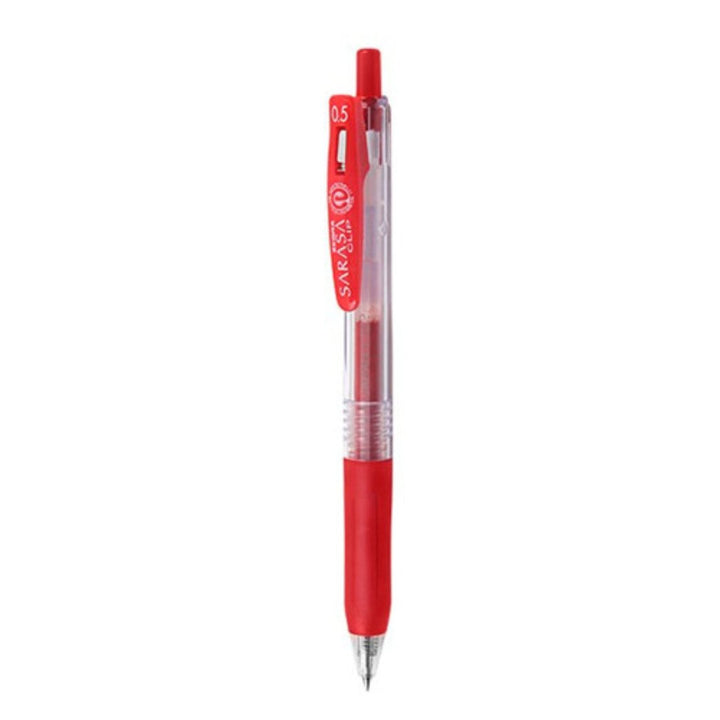 Zebra Sarasa Clip Pen 0.5 mm - SCOOBOO - JJ15-R - Gel Pens