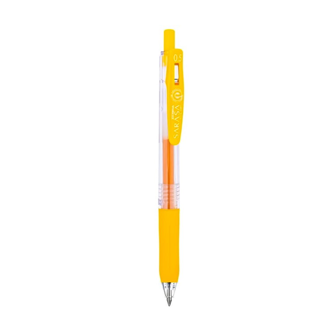 Zebra Sarasa Clip Pen 0.5 mm - SCOOBOO - JJ15-Y - Gel Pens
