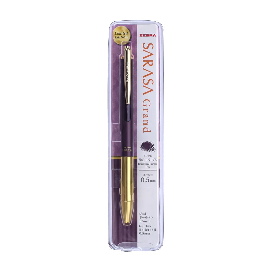 Zebra Sarasa Grand Pen Antique 0.5 Bordeaux Puple - SCOOBOO - P-JJ56-AN-VBP - Ball Pen