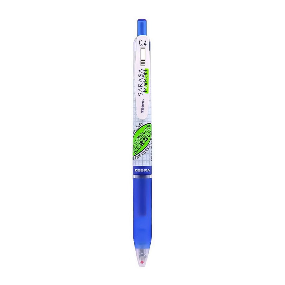 Zebra Sarasa Roller Ball Pen 0.4mm & 0.5mm - SCOOBOO - B-JJS77-BL - Roller Ball Pen
