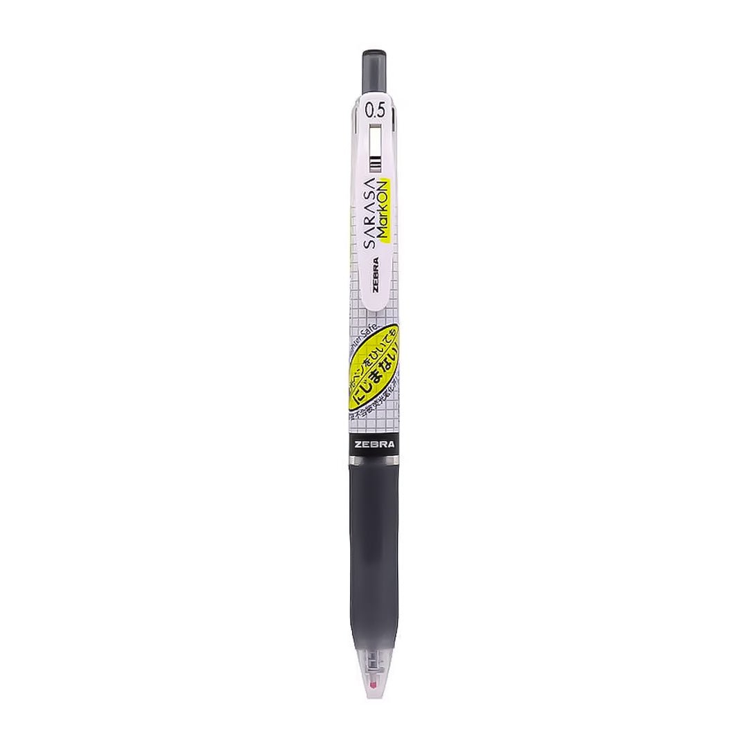 Zebra Sarasa Roller Ball Pen 0.4mm & 0.5mm - SCOOBOO - B-JJ77-BK - Roller Ball Pen