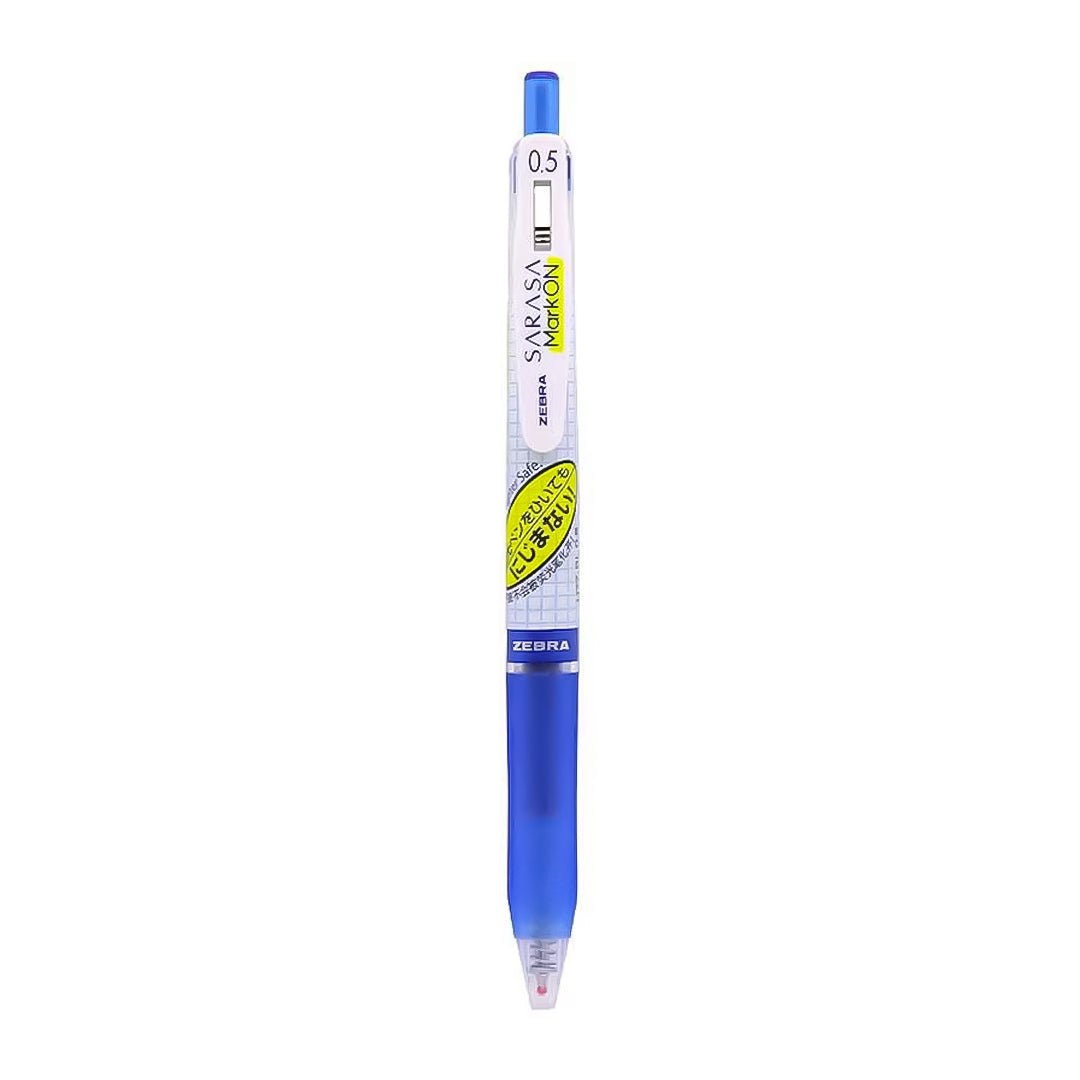 Zebra Sarasa Roller Ball Pen 0.4mm & 0.5mm - SCOOBOO - B-JJ77-BL - Roller Ball Pen