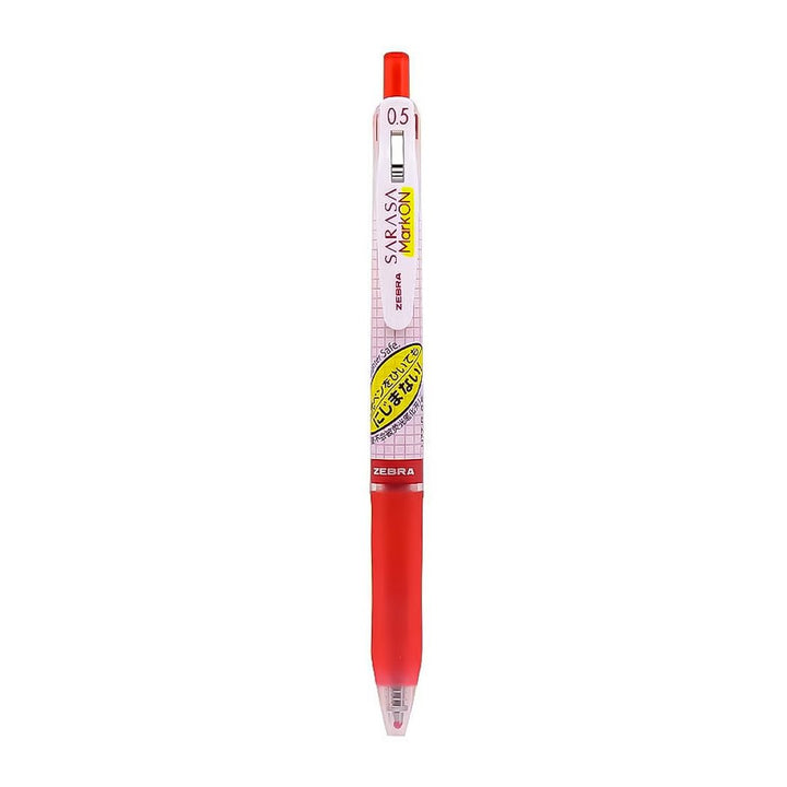 Zebra Sarasa Roller Ball Pen 0.4mm & 0.5mm - SCOOBOO - B-JJ77-R - Roller Ball Pen