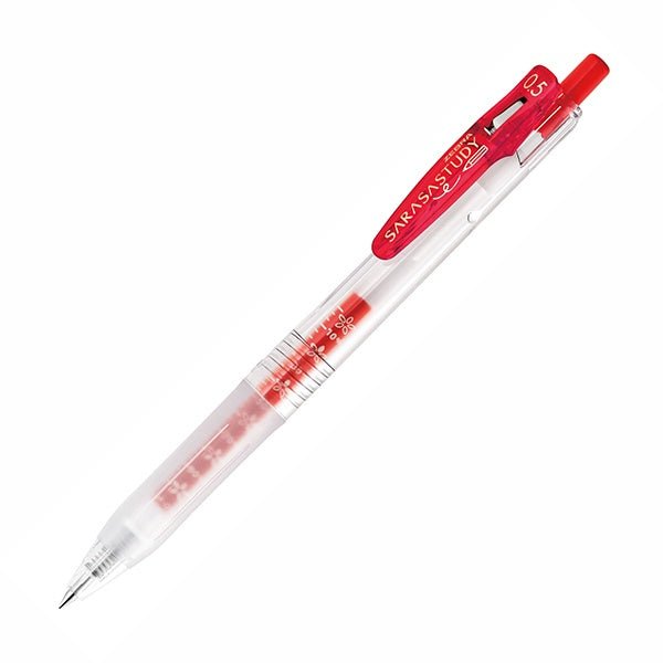 ZEBRA Sarasa Study Roller Ball Pen-0.5mm - SCOOBOO - JJM88-R - Roller Ball Pen