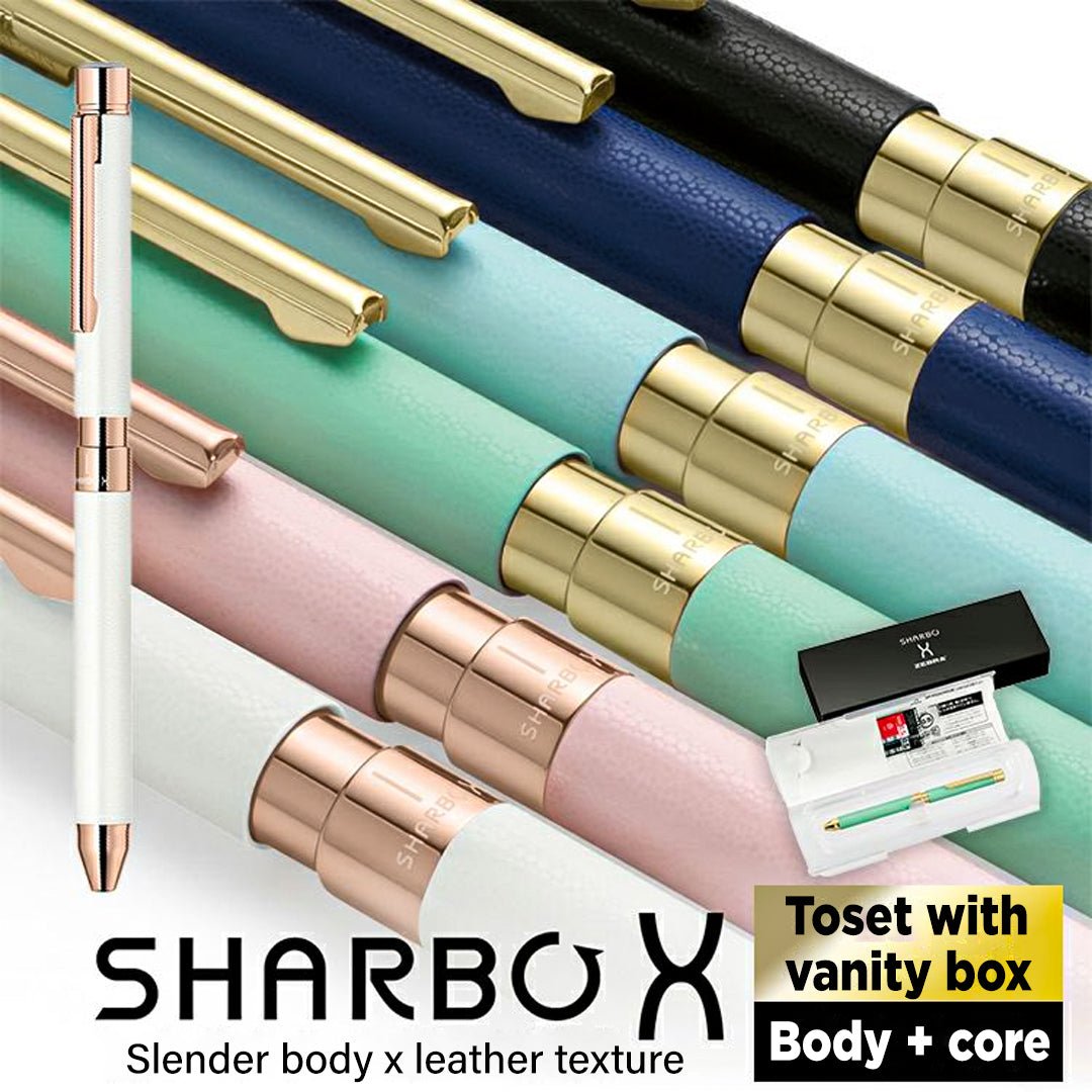 Zebra Shabo X SL6 Pen Leather - SCOOBOO - SB36-LNV - Ball Pen