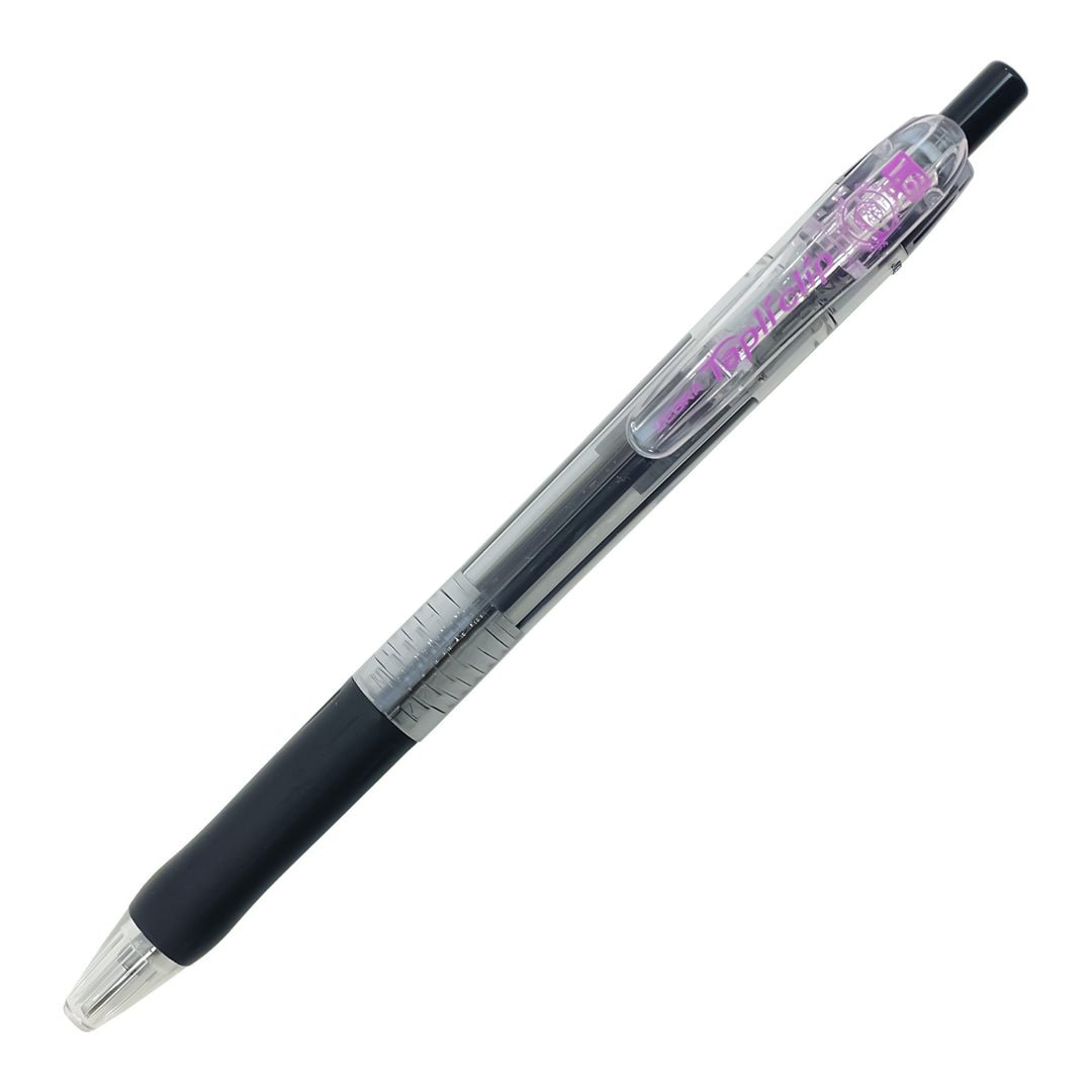 Zebra Tapli Clip Oil Based Ball Point Pen 1.6 & 1.0mm - SCOOBOO - P-BNU5-BK - Ball Pen