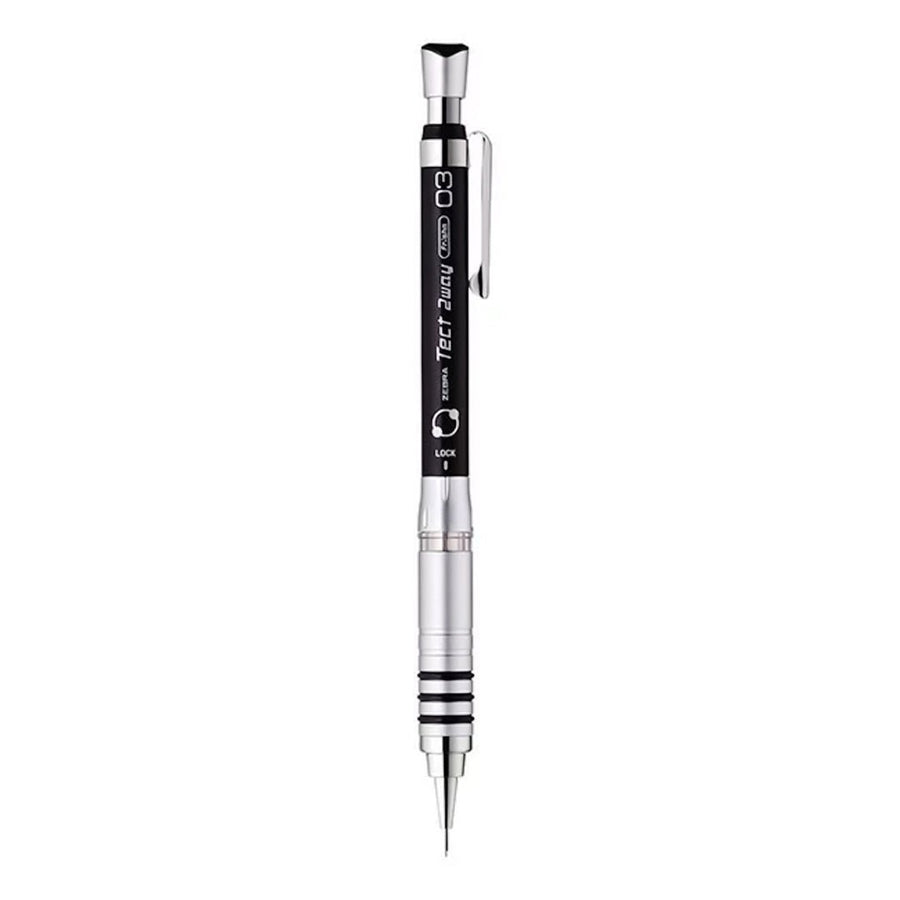 Zebra Tect 2 Way Mechanical Pencil - SCOOBOO - MAS41-BK - Mechanical Pencil