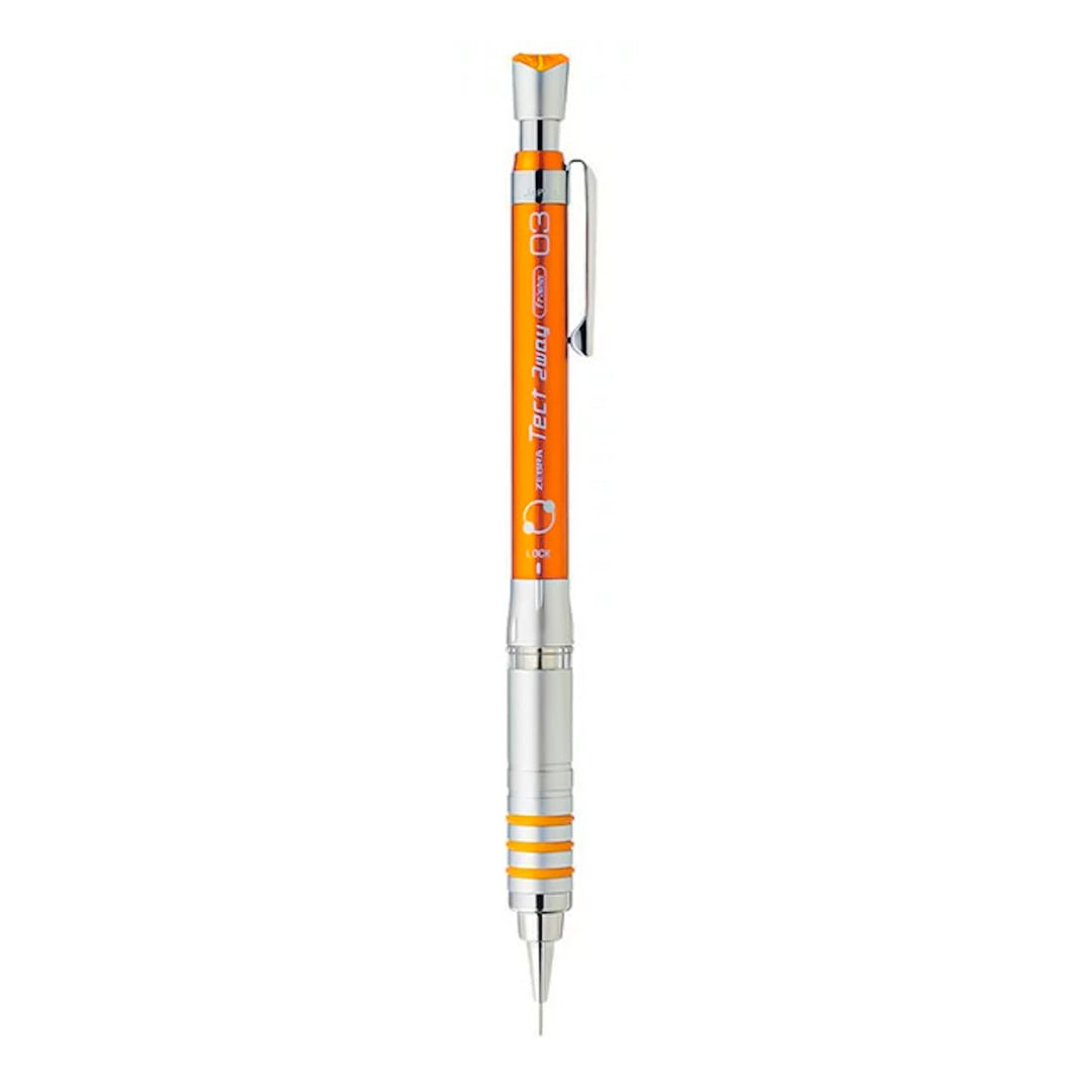 Zebra Tect 2 Way Mechanical Pencil - SCOOBOO - MAS41-OR - Mechanical Pencil