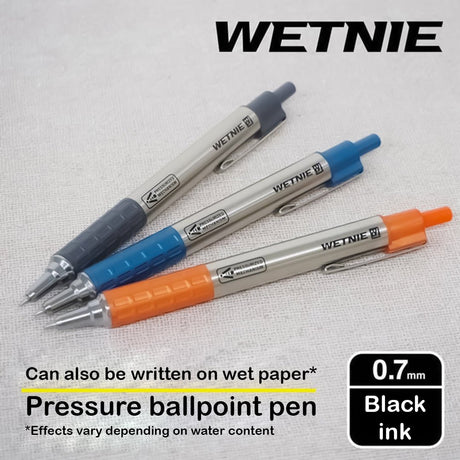 Zebra Wetnie Ballpoint Pen 0.7mm - SCOOBOO - P-BA100-OR - Ball Pen