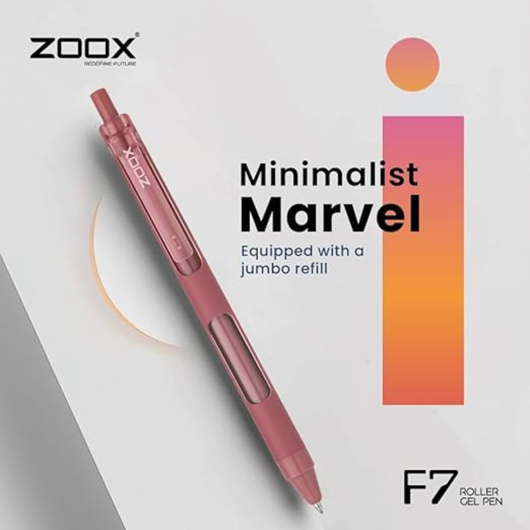 Zoox F7 0.7mm Roller Gel Pen - SCOOBOO - Zoox