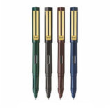 Zoox Ink - it Gold A9 - Fountain pen with 3 pcs Ink Cartridge, 1 pc Ink Converter - SCOOBOO - Fountain Pen