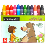 Classmate Colour Crew Wax Crayons - SCOOBOO - 04050001DY - wax crayon